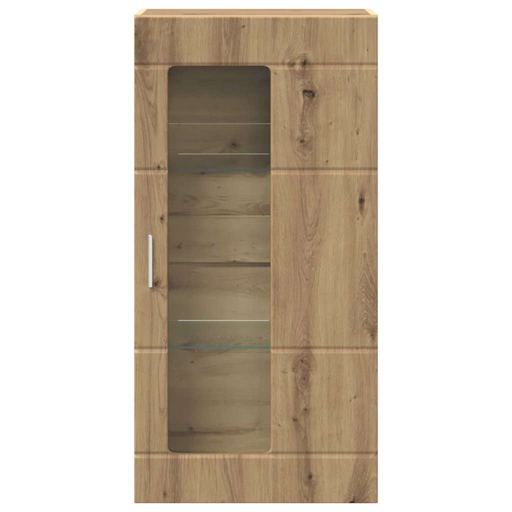 Wall-mounted Cabinet with Shelf Artisan oak 55 x 29 x 100 cm